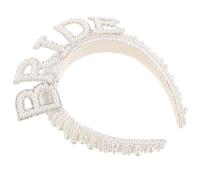 VICASKY Fascia Nuziale con e per Sposa Accessorio per Matrimonio e Feste Decorazione per Cerimonie e Costumi Facile Indossare e Stile