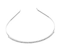 VICASKY Fascia per capelli da donna, con strass scintillanti, per matrimoni, feste e occasioni speciali, leggera e comoda da aggiungere