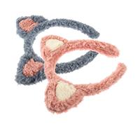 VICASKY Fascia per capelli da donna, morbida e resistente, per la pulizia del viso, spa e la della maschera, 2 pezzi