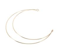 VICASKY Fascia per capelli della nostra signora, corona di luna, copricapo per Halloween, fascia per costume da dee, accessorio a base di corona, per Halloween, copricapo