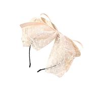 VICASKY Fascia per Capelli Donna Fiocco in Rete Elegante e Versatile per Feste Cerimonie Compleanni Uso Quotidiano e Occasioni Speciali Adatta Vari Stili di Capelli e Colori