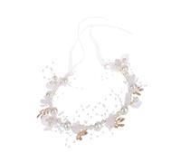 VICASKY Fascia per capelli per corone regolabili in materiale di alta qualità per matrimoni e occasioni festive, decorazione per capelli