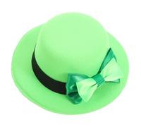 VICASKY Fascinator Mini Cappello Leprechaun per Donne Clip per Trefoilo per San Patrizio Accessorio e per Festival e Speciali