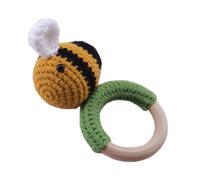 VICASKY Fatto Mano in Maglia Massaggiagengive Calmante per Ragazzo Ragazza Accessorio Interattivo per Bambine Stimola Coordinazione e Comunicazione