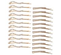 VICASKY Fermagli per capelli da donna, confezione da 24 pezzi, con strass, per matrimoni, occasioni alla moda