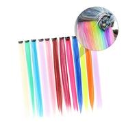 VICASKY Fermagli per capelli senza cuciture realistici per le donne, facili da indossare e da rimuovere, per matrimoni, cosplay, Halloween, colore casuale, 24 pezzi