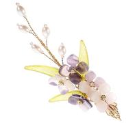 VICASKY Fermaglio per capelli da donna classico con fiori antichi Cheongsam per capelli per e costumi cinesi, squisito per occasioni speciali