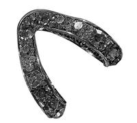 VICASKY Fermaglio per capelli da donna, clip per capelli, clip per capelli da donna, clip per capelli alta a coda di cavallo, in lega nera
