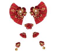 VICASKY Fermaglio per Capelli In Materiale Poliestere Copricapo Stile Giapponese A Forma Di Fiore Campana Nappa Per Donne E Ragazze Compleanno Vacanza