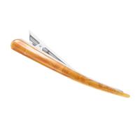 VICASKY Fermaglio per Chioma a Becco D'anatra in Acetato Finitura Lucida Oro, Accessorio Vintage Elegante e Resistente per Uso Quotidiano