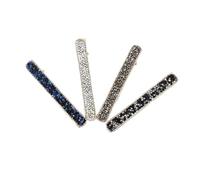 VICASKY Fermaglio Per Chioma Pietre Decorative 4 Pezzi Forcine Chioma Donna e Ragazze Fermagli Antiscivolo Per Frangia e Styling