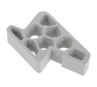 VICASKY Fermaporta e Finestra in Plastica Struttura a Cuneo Multifunzionale per Sicurezza Domestica e Prevenzione Movimenti Indesiderati in Appartamenti