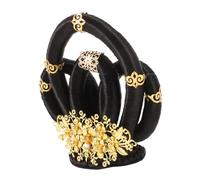 VICASKY Fiocco per capelli da fiaba per capelli da donna, in, accessorio per da donna, accessorio per, colore nero