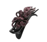 VICASKY Fixer Per Nozze Women Hair Clip Donna Bello Signore Piccolo Pinze Lucido Colorato Estetico A Forma Di Molletta Di Moda Accessori Artiglio Nero Plastica