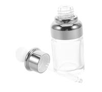 VICASKY Flacone Contagocce in Vetro Per Olio Essenziale Piccolo Dispenser Per Campioni Di Trucco e Profumo Per Viaggi e Uso Quotidiano Ricarica Facile e Conservazione Multiuso