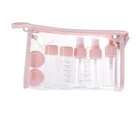 VICASKY Flaconi da Viaggio Ricaricabili in Pet Flaconi per Shampoo Bagnoschiuma Lozione per Corpo Detergente Viso Tonico Viso Crema Mani Crema Solare per Viaggi Sport e Attività all Aperto