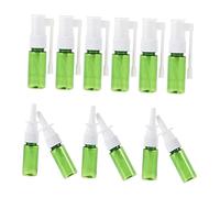 VICASKY Flaconi Spray Nasale Vuoti in Plastica Pet 15ml, Set da 12 Pezzi Spruzzatori Ricaricabili Antiperdita, Bottiglie per Cosmetici e Soluzioni Saline, per Viaggi, Palestra e Uso