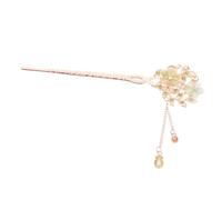 VICASKY Flascetta per Capelli Forma di Fiore Cinese Lunga per Donna Accessorio per Capelli Hanfu Ciondolo Forma di Nappa