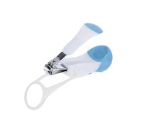 VICASKY Forbicina per Unghie Ragazzo Ragazza con Lente di Ingrandimento e Protezione Sicurezza Ragazzo Ragazza Strumento Cura Unghie Piccoli in Plastica e Metallo per Manicure Domestica