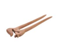 VICASKY Forcina a forma di U vintage per le donne forcine fatte a mano per capelli fermaglio capelli fermaglio capelli bacchette cinesi mogano