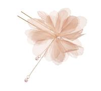 VICASKY Forcina accessori gioielli decorazioni da sposa bacchette margherite copricapo fiori abito per ospiti di nozze sposare tulipani spose fascia fascia seta beige