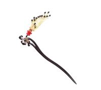 VICASKY Forcina in ebano bacchette per capelli bacchette accessori per capelli forcine per panini bastone capelli nappa bacchetta per capelli delicato copricapo fiore forcella per capelli bacchetta