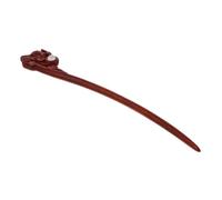 VICASKY Forcina per capelli in legno di sandalo rosso per le donne forcine per le donne cinesi bacchette per capelli giapponesi forcine per panini bastoncini per capelli marrone chiaro