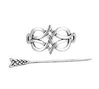 VICASKY Forcina Vichinga A Forma Di Canta Per Tu Forcine Per a Spirale Con Chignon Retrò Annata Fermaglio Per Accessori Per Per Le Donne Spillo Perni Lega