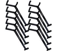 VICASKY Formatori di Rami Regolabili per Bonsai 10 Pezzi, Clip Riutilizzabili in PE per Piegare e Modellare Piante da Interno ed Esterno, Strumenti Resistenti per Giardinaggio e Cura