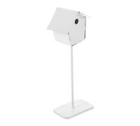 VICASKY Gabbia per uccelli in miniatura in ferro decorazione per la casa delle bambole e micro-paesaggi design bianco salvaspazio per il giardino e gli accessori per la casa accessori perfetti per la
