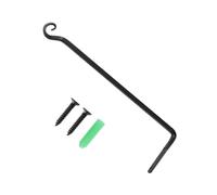 VICASKY Ganci in Ferro Nero per Piante Appese Supporto Resistente per Vasi da Interno ed Esterno Staffe Versatili per Fioriere Lanterna e Decorazioni da Giardino