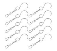 VICASKY Ganci rotanti per campanelli a vento, confezione da 20 pezzi, in acciaio inox, per campanelli eolici per uccelli, decorazione esterna