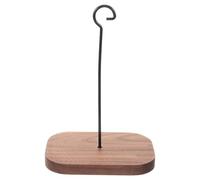 VICASKY Gancio per Campanelli Eolici e Fioriere in Legno e Ferro Design Autoadesivo per Esterni, Supporto Salvaspazio per Balconi e Aree Verdi