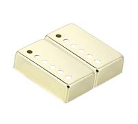 VICASKY Gancio per chitarra elettrica, 2 coperture per pickup dorate