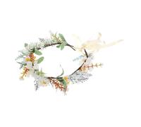 VICASKY Ghirlanda di fiori artificiali, decorazione per le donne, per feste di primavera, decorazione della foresta, per fiore, per fate, in plastica