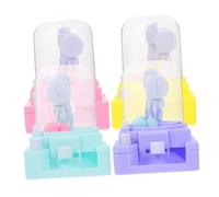VICASKY Giocattolo educativo per bambini, 4 pezzi, mini macchine per bambini, giocattolo da scrivania