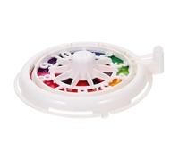 VICASKY Gioco Giradischi Ruota Poker Giradischi Shot-Roulette Gioco di bere Ragno Fidget Carta Gioco Roulette Tavolo Festa Regalo Bianco Plastica