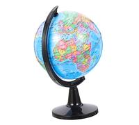 VICASKY Globo per bambini, globo, giocattolo per bambini, sfera del mondo con supporto, globo per l'apprendimento in plastica