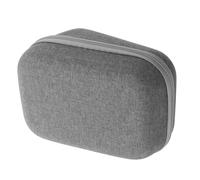 VICASKY Grande Custodia Rigida Grigia con Tasca a Rete Borsa da Viaggio Protettiva per Misuratore di Pressione Sanguigna Resistente a Urti e Umidità Organizer Portatile per Dispositivi