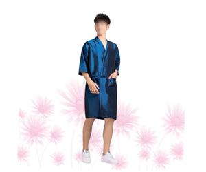 VICASKY Grembiule da Barbiere Grembiule per Taglio e Tintura Capelli Tasche Tessuto Confortevole e Traspirante