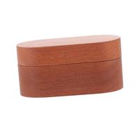 VICASKY Guitar Pick Holder - Valigetta per plettri per chitarra, in legno massiccio, colore nero