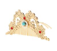 VICASKY Hanfu - Corona per capelli in seta per ragazze, orientale, antiquariato, decorazione decorativa, copricapo da donna, elegante, accessorio in lega dorata