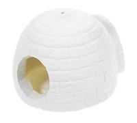 VICASKY Ice house Ornamenti Miniatura Ice house Giocattoli Per Bambini Modello Resina Decorazione Casa Per Bambini
