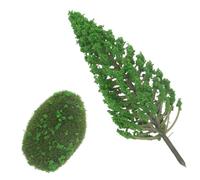 VICASKY Il vostro giardino in miniatura mini modello, alberi paesaggistici artificiali per set ferroviario