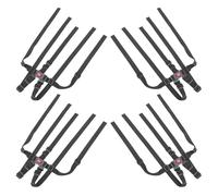 VICASKY Imbracatura di Sicurezza Regolabile a 5 Punti per Seggiolone e Passeggino Cinghie di Ricambio Resistenti per Neonati Set da 4 Pezzi per Protezione Durante Pasti e