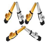 VICASKY Kazoo Set per strumenti musicali, 6 pezzi, valigetta kazoos in metallo, per bambini e adulti