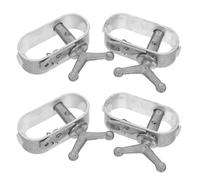 VICASKY Kit 4 Pezzi Tenditori a Cricchetto per Cavi in Acciaio Utensili Multiuso per Coperture Piscine e Recinzioni da Giardino Argano a Cricchetto per Tensionamento Funi Metalliche