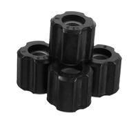 VICASKY Kit di Conversione Boccola e Cuscinetto per Tosaerba e Decespugliatori, Accessori per Tagliaerba Boccole in PE Compatibili Tubi Alluminio 26mm/28mm, 4 Pezzi per Sostituzione Ruote e Sterzo