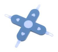 VICASKY Kit Di Per Bambini Pulitore Nasale Per Cerume Strumento 4 in 1 Per Bambini Per Alleviare La Congestione Di Orecchie Naso Unghie