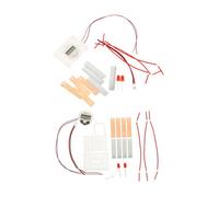 VICASKY Kit Esperimenti Batteria di Frutta per Studenti, Attrezzatura Sperimentale Educativa Materiali per Orologio di Patate, Progetto Scientifico Interattivo per Apprendimento Stem